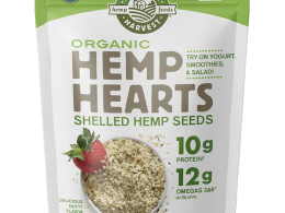 Manitoba Harvest Organic Hemp Seeds, 7oz, 10g Plant Based Protein and 12g Omega 3 & 6 per Srv, smoothies, yogurt & salad, Non-GMO, Vegan, Keto, Paleo, Gluten Free